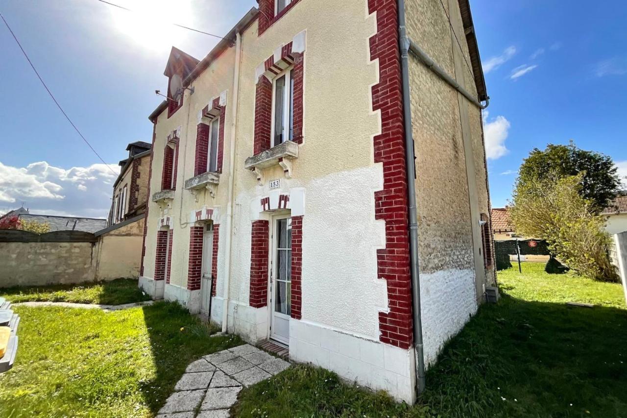 House With Garden In The Centre And Near Beach Ouistreham Buitenkant foto